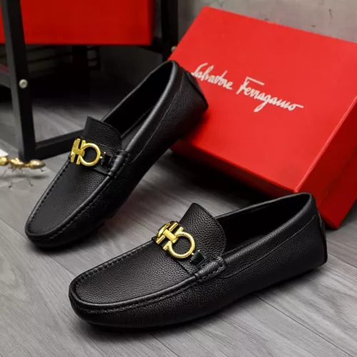 Salvatore Ferragamo Leather Shoes For Men #1373500
