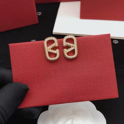 Replica Valentino Earrings For Women #1373546 $32.00 USD for Wholesale
