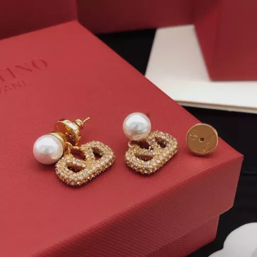 Replica Valentino Earrings For Women #1373566 $32.00 USD for Wholesale