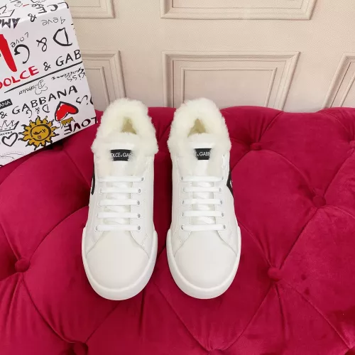 Replica Dolce & Gabbana D&G Casual Shoes For Women #1373583 $105.00 USD for Wholesale