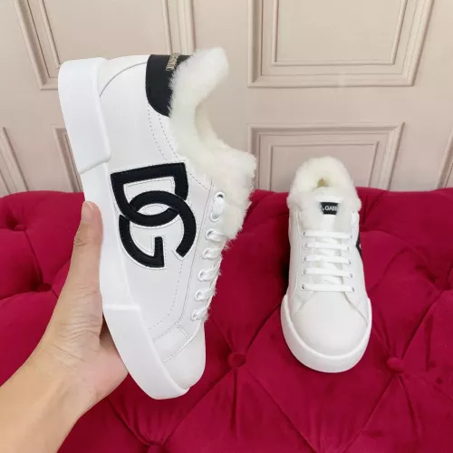 Replica Dolce & Gabbana D&G Casual Shoes For Women #1373583 $105.00 USD for Wholesale