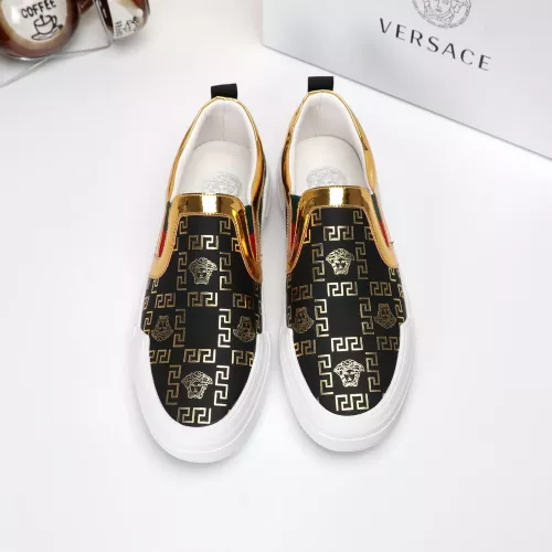 Replica Versace Casual Shoes For Men #1373597 $68.00 USD for Wholesale