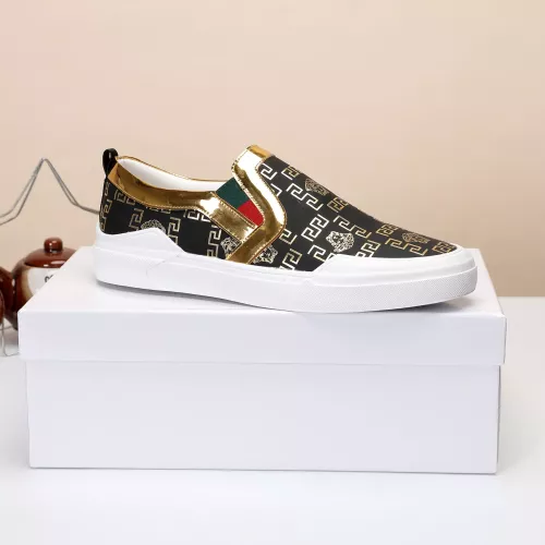 Replica Versace Casual Shoes For Men #1373597 $68.00 USD for Wholesale