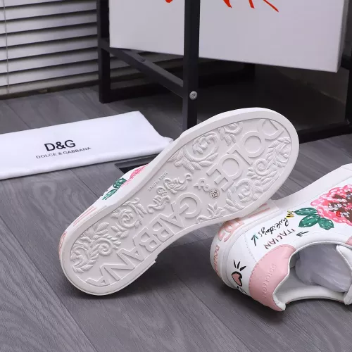 Replica Dolce & Gabbana D&G Casual Shoes For Women #1373613 $92.00 USD for Wholesale