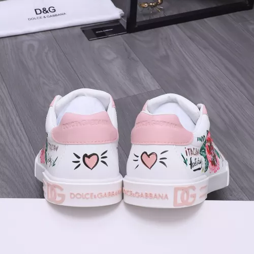 Replica Dolce & Gabbana D&G Casual Shoes For Women #1373613 $92.00 USD for Wholesale