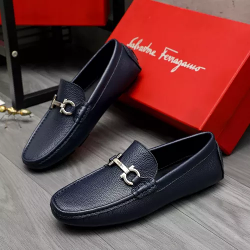 Salvatore Ferragamo Leather Shoes For Men #1373657