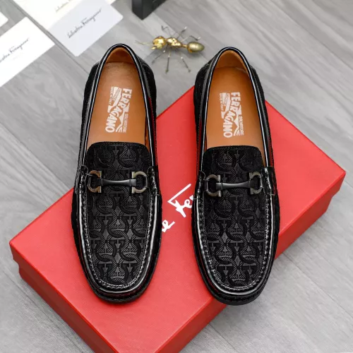 Salvatore Ferragamo Leather Shoes For Men #1373662