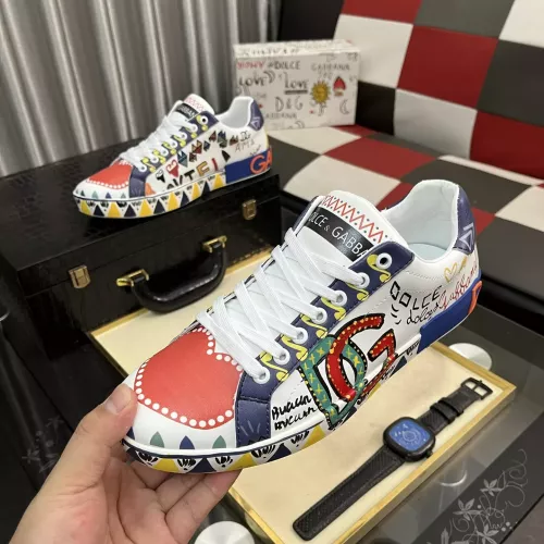Replica Dolce & Gabbana D&G Casual Shoes For Men #1373823 $88.00 USD for Wholesale