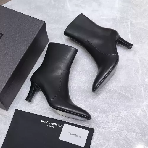 Replica Yves Saint Laurent YSL Boots For Women #1374142 $155.00 USD for Wholesale