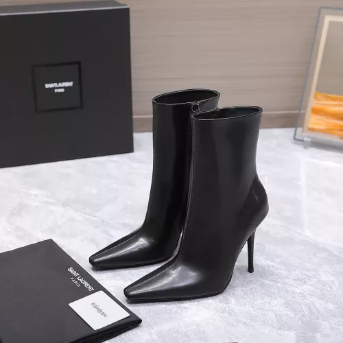 Replica Yves Saint Laurent YSL Boots For Women #1374143 $155.00 USD for Wholesale