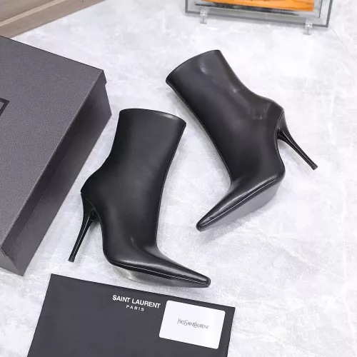 Replica Yves Saint Laurent YSL Boots For Women #1374143 $155.00 USD for Wholesale