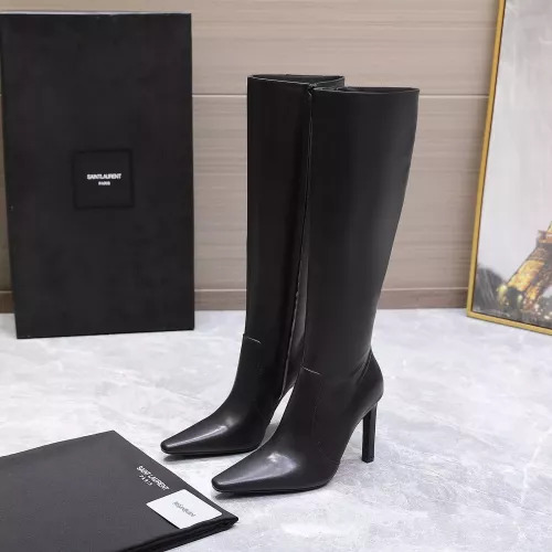 Replica Yves Saint Laurent YSL Boots For Women #1374149 $190.00 USD for Wholesale