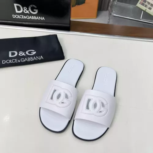 Replica Dolce & Gabbana D&G Slippers For Women #1374156 $85.00 USD for Wholesale