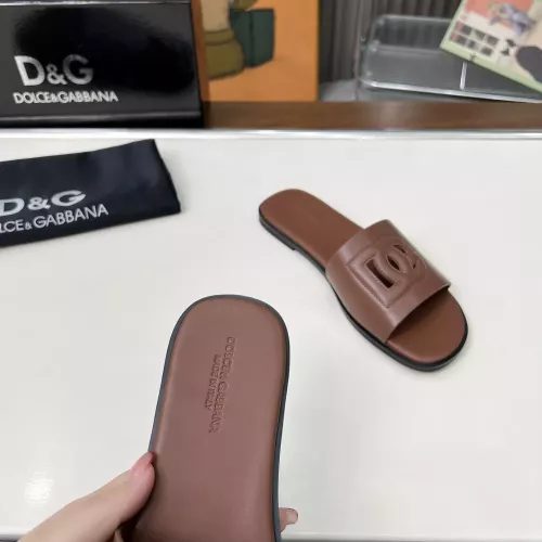 Replica Dolce & Gabbana D&G Slippers For Women #1374157 $85.00 USD for Wholesale