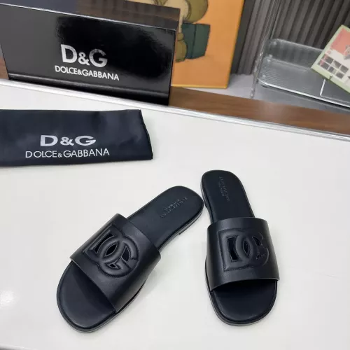 Replica Dolce & Gabbana D&G Slippers For Women #1374159 $85.00 USD for Wholesale