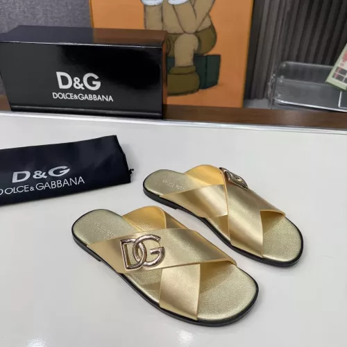 Replica Dolce & Gabbana D&G Slippers For Women #1374160 $88.00 USD for Wholesale