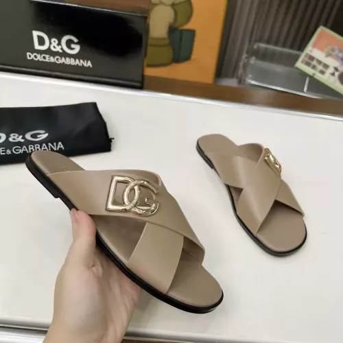 Replica Dolce & Gabbana D&G Slippers For Women #1374161 $88.00 USD for Wholesale