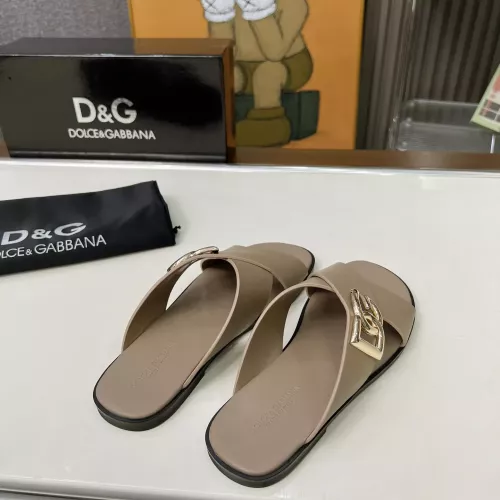 Replica Dolce & Gabbana D&G Slippers For Women #1374161 $88.00 USD for Wholesale