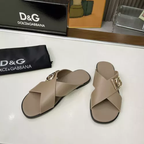 Replica Dolce & Gabbana D&G Slippers For Women #1374161 $88.00 USD for Wholesale