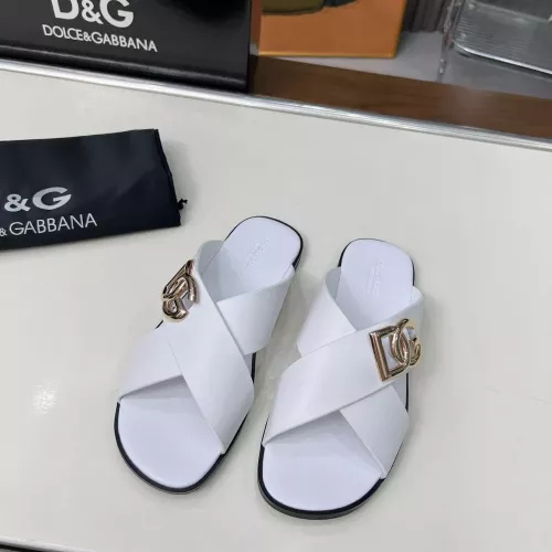 Replica Dolce & Gabbana D&G Slippers For Women #1374162 $88.00 USD for Wholesale
