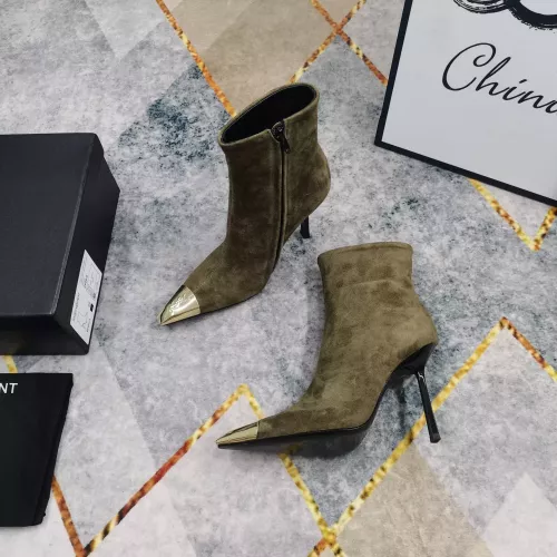 Replica Yves Saint Laurent YSL Boots For Women #1374251 $145.00 USD for Wholesale