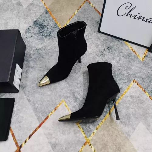 Replica Yves Saint Laurent YSL Boots For Women #1374253 $145.00 USD for Wholesale