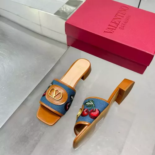 Replica Valentino Slippers For Women #1374348 $96.00 USD for Wholesale