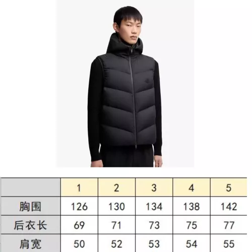 Replica Moncler Down Feather Coat Sleeveless For Men #1374595 $125.00 USD for Wholesale