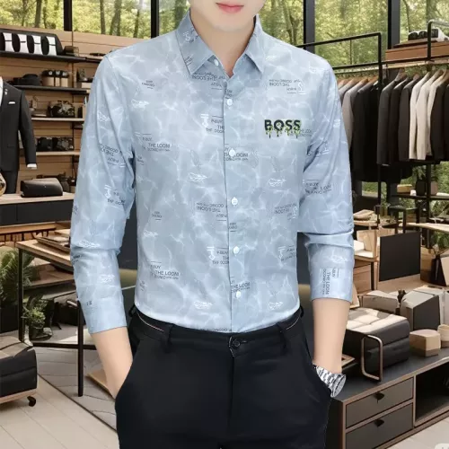 Boss Shirts Long Sleeved For Men #1374927, $56.00 USD, [ITEM#1374927], Boss Shirts