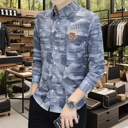 Replica Ralph Lauren Polo Shirts Long Sleeved For Men #1374929 $56.00 USD for Wholesale