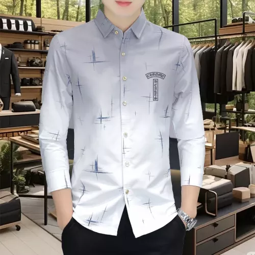 Chrome Hearts Shirts Long Sleeved For Men #1374933
