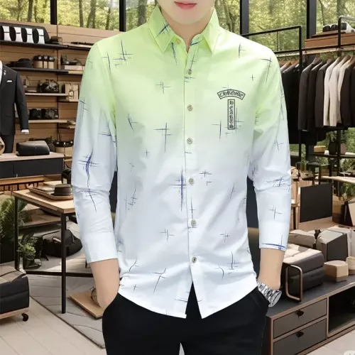 Chrome Hearts Shirts Long Sleeved For Men #1374934