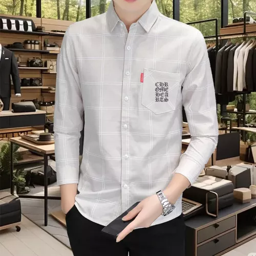 Chrome Hearts Shirts Long Sleeved For Men #1374936