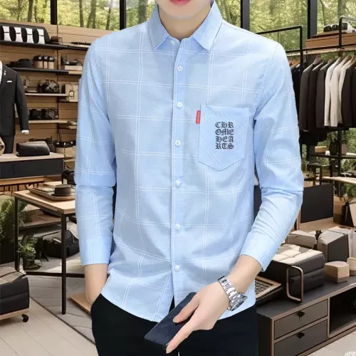 Chrome Hearts Shirts Long Sleeved For Men #1374937