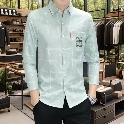 Chrome Hearts Shirts Long Sleeved For Men #1374938