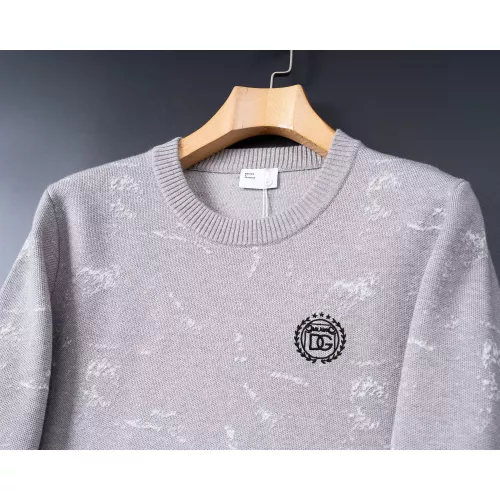 Replica Dolce & Gabbana D&G Sweaters Long Sleeved For Men #1375320 $52.00 USD for Wholesale