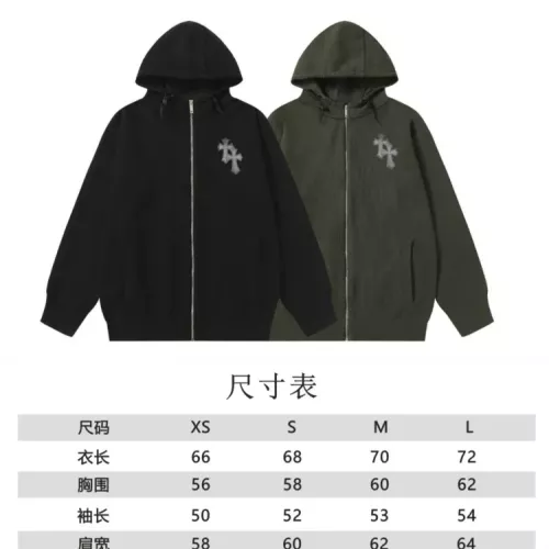 Replica Chrome Hearts Jackets Long Sleeved For Unisex #1375353 $72.00 USD for Wholesale