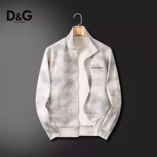 Replica Dolce & Gabbana D&G Tracksuits Long Sleeved For Men #1375444 $102.00 USD for Wholesale