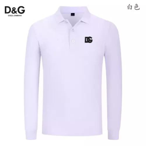 Dolce & Gabbana D&G T-Shirts Long Sleeved For Men #1376004