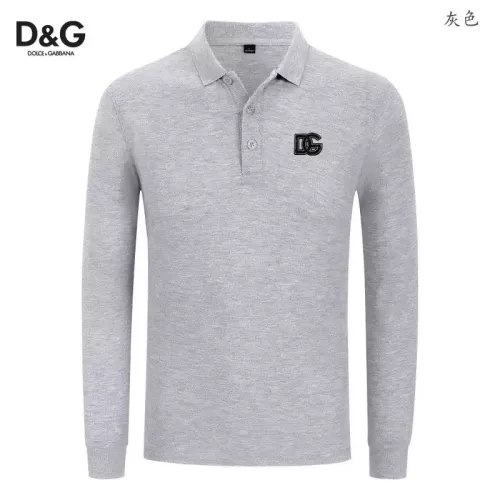 Dolce & Gabbana D&G T-Shirts Long Sleeved For Men #1376005