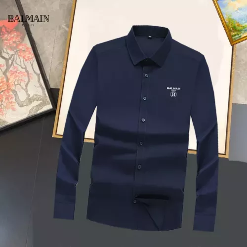 Balmain Shirts Long Sleeved For Unisex #1376126