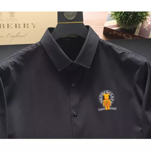 Replica Chrome Hearts Shirts Long Sleeved For Unisex #1376267 $40.00 USD for Wholesale