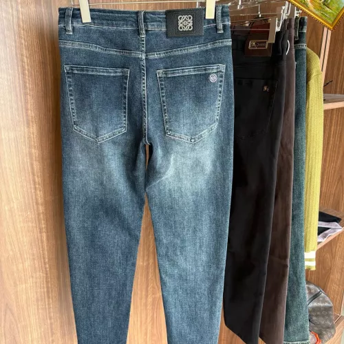 Replica LOEWE Jeans For Men #1376332 $48.00 USD for Wholesale