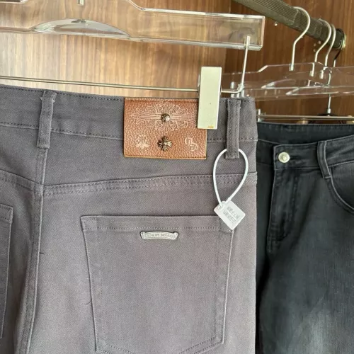 Replica Chrome Hearts Jeans For Men #1376345 $48.00 USD for Wholesale