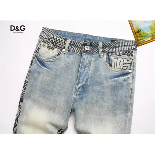 Replica Dolce & Gabbana D&G Jeans For Men #1376375 $48.00 USD for Wholesale