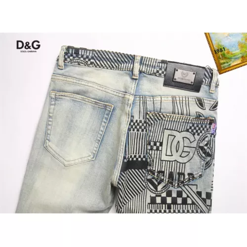 Replica Dolce & Gabbana D&G Jeans For Men #1376375 $48.00 USD for Wholesale