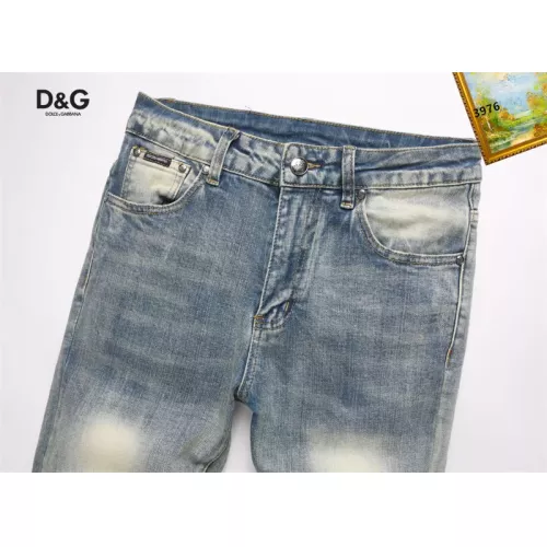Replica Dolce & Gabbana D&G Jeans For Men #1376381 $48.00 USD for Wholesale