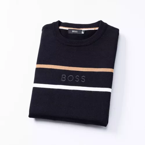 Replica Boss Sweaters Long Sleeved For Men #1376641 $45.00 USD for Wholesale