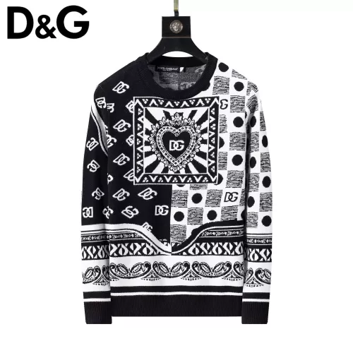 Dolce & Gabbana D&G Sweaters Long Sleeved For Men #1376645