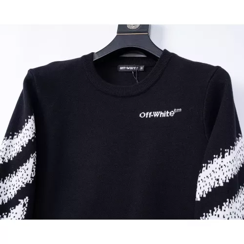 Replica Off-White Sweaters Long Sleeved For Men #1376651 $45.00 USD for Wholesale